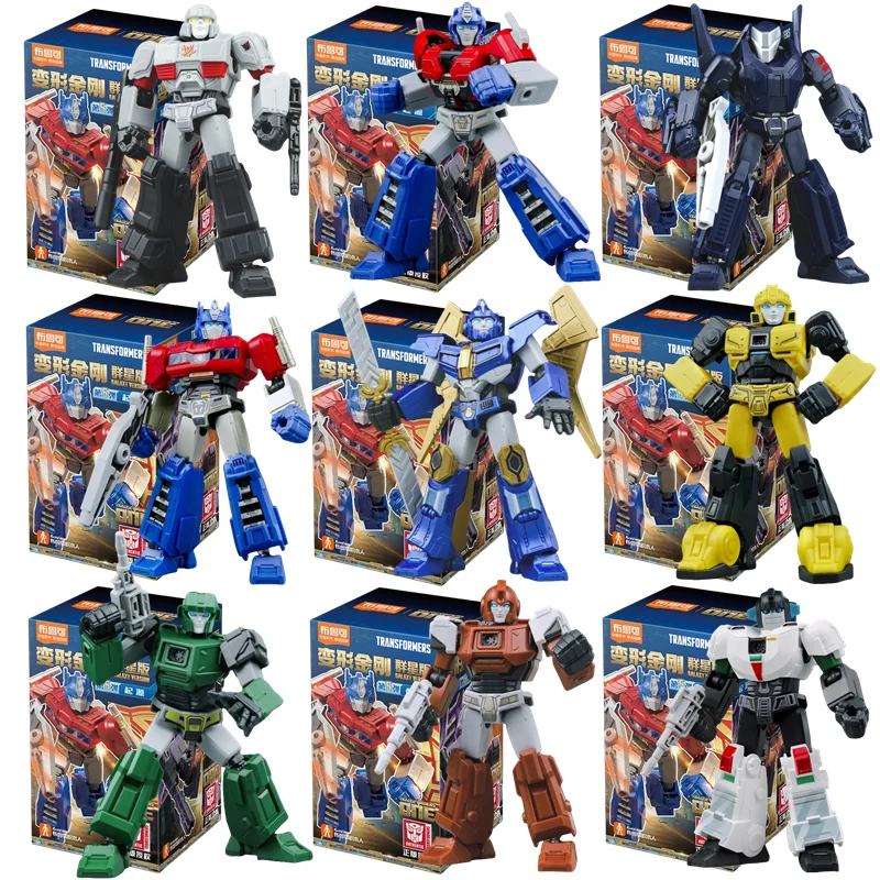 Anime movies Transformers One Building Blocks Optimus Prime Bumblebee Megatron Action Figurine Kids Collections Gift