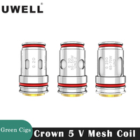 Original Uwell Crown 5 V Mesh Coil 0.2ohm 0.23ohm 0.3ohm UN2 Meshed Coil Vaporizer for E Cigarette Uwell Crown 5 Tank