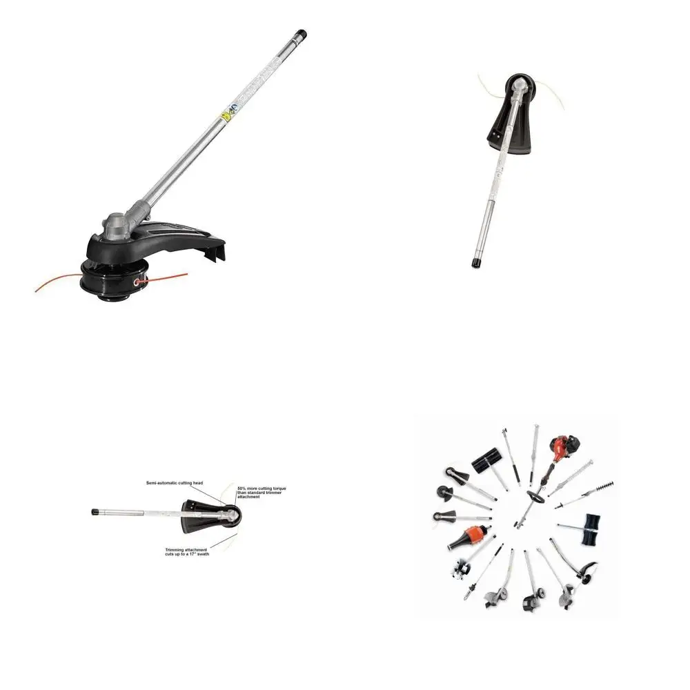 

34-Inch Trimmer Attachment for Powerful Garden Maintenance and Precision Cutting