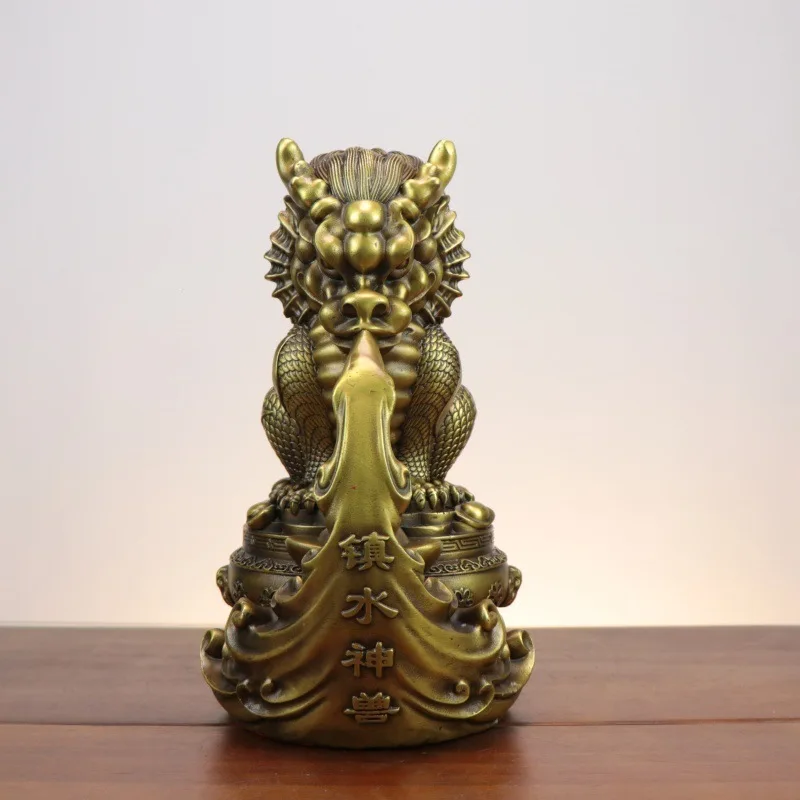 Brass Water-Repellent Beast, Centipede Snake, Decoration For Toilet, Bathroom, Entrance Hall, And Living Room