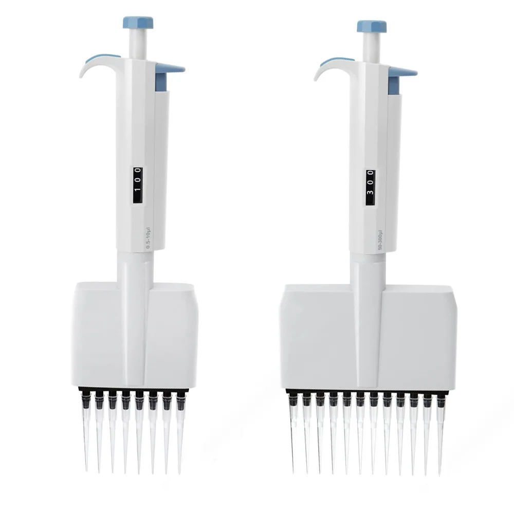 Manufacturer's 5-50ul Micropipette Adjustable Plastic Single-Channel Pipette Semi-Sterilizable Autoclave