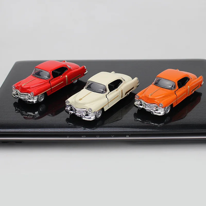 New Classic Cars 1/32 Scale Model Alloy Diecast Simulation Pull Back Convertible Vehicle Boy Kids Collection Toys B086