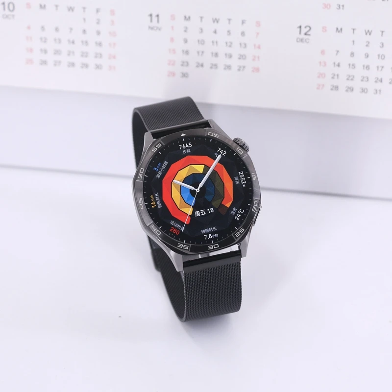 Original 22mm FKM Nylon Composite Watch Strap for Huawei GT5 Watch
