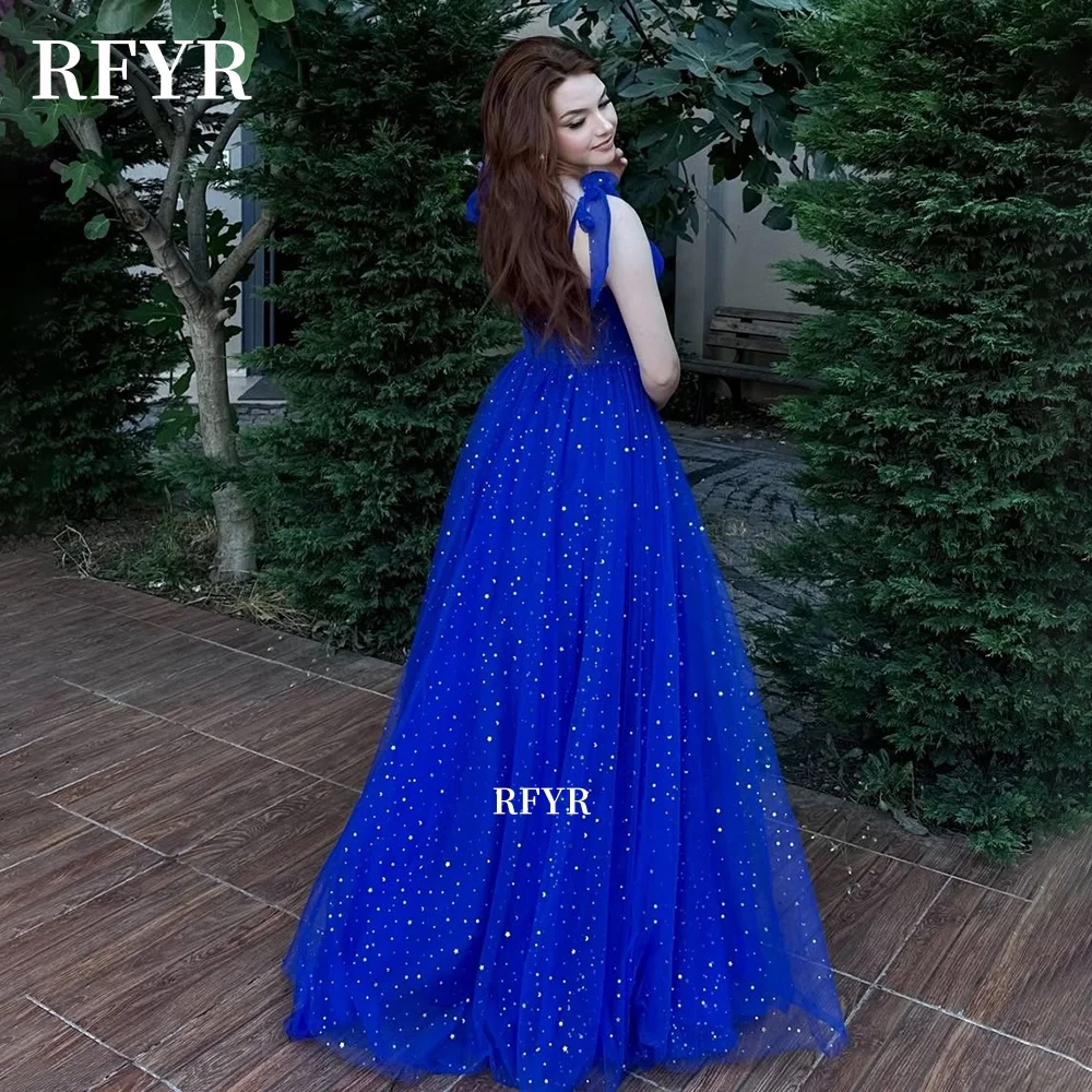 Suknie wieczorowe RFYR w kształcie litery A, sukienki na przyjęcie z dekoltem w serduszko, eleganckie suknie balowe, Vestidos De Noche, sukienki na formalne okazje dla kobiet, szyte na miarę