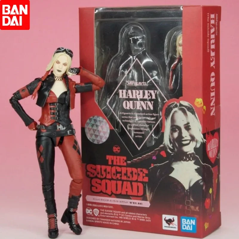 

Original S.h.figuarts Harley Quinn The Suicide Squad In Stock Anime Action Collection Figures Model Birthday Gift Toys