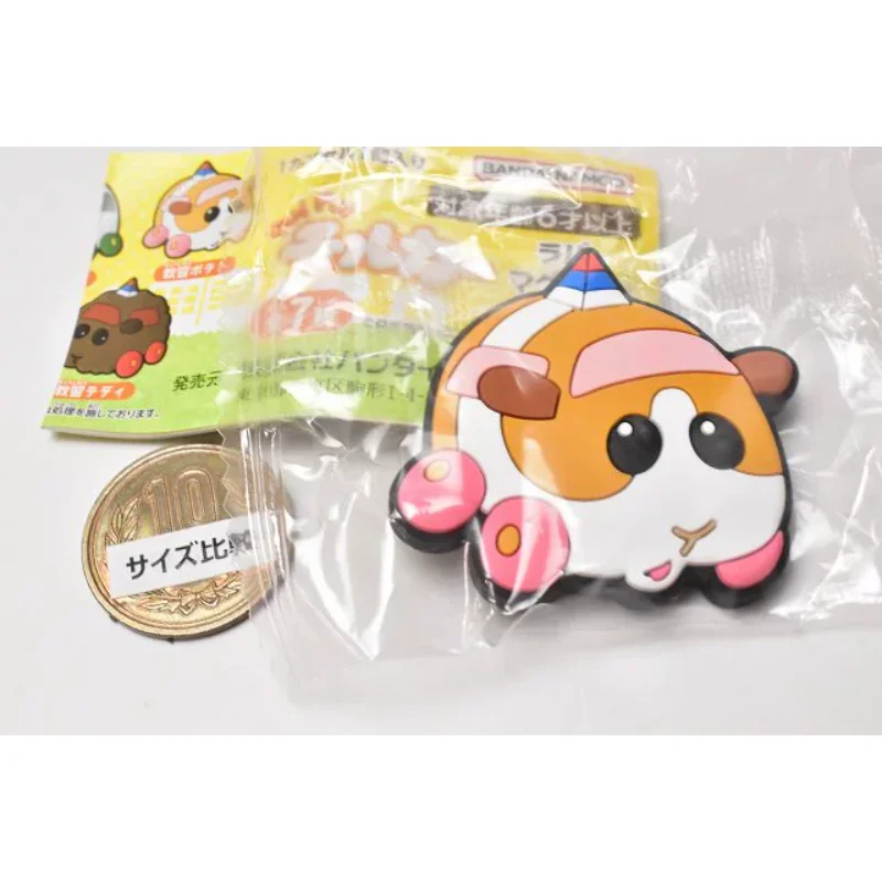 Japanese Genuine TOYS Gashapon Capsule Toys Guinea Pig Styled Car Adhesive Tag Magnet Miniature Gachapon Cute Figure Anime