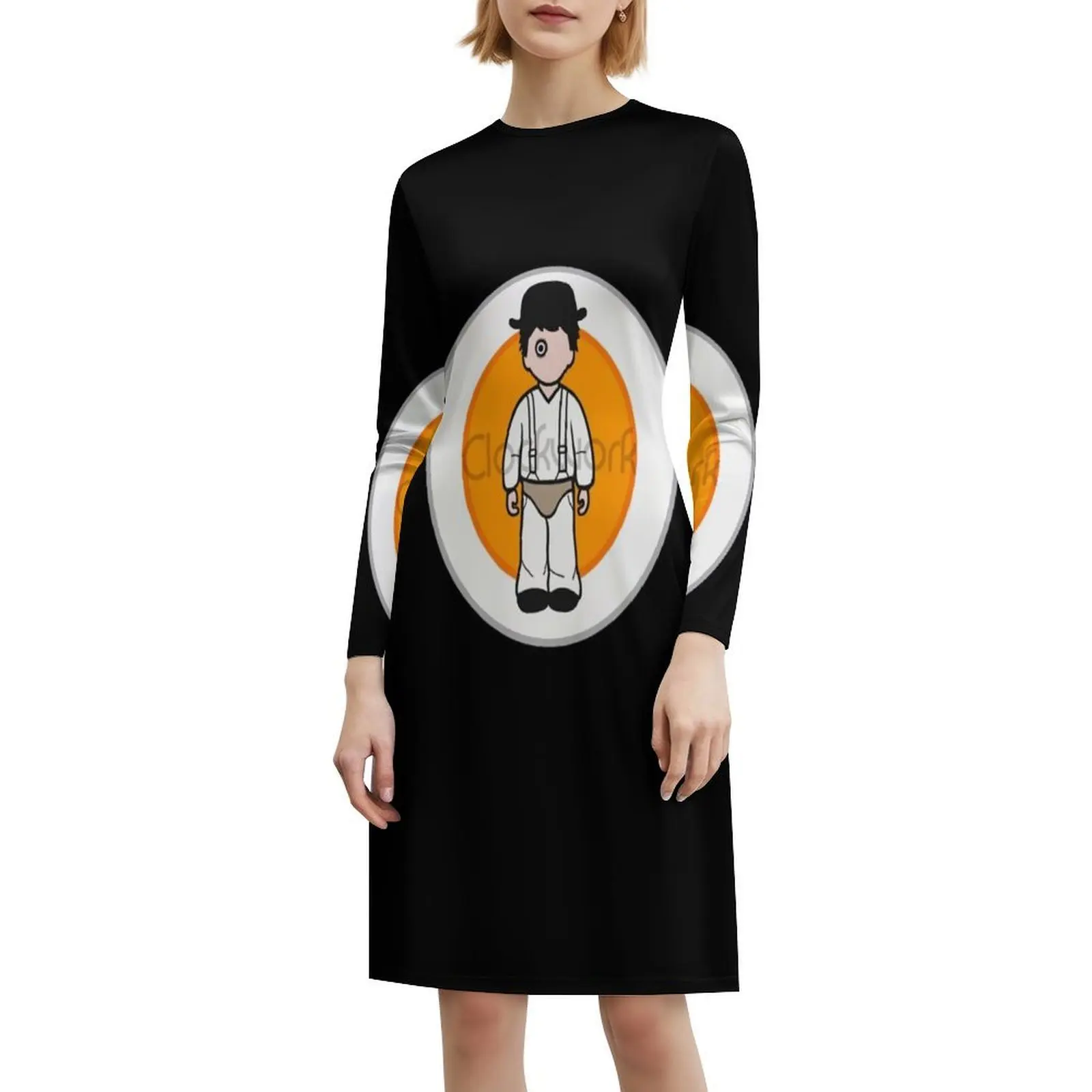 فستان بوهيمي بدون أكمام للنساء مطبوع عليه فساتين حفلات الشاطئ على شكل عقارب الساعة برتقالي فساتين حفلات برتقالية على شكل عقارب الساعة