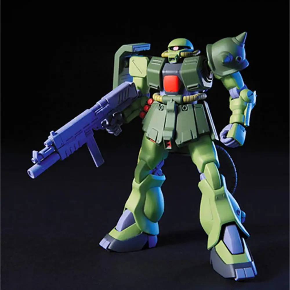 Bandai Genuine Gundam HGUC 1/144 MS-06FZ Zaku II FZ Anime Action Figure Assembly Toys Model Collectibles Decorative Toy Gifts