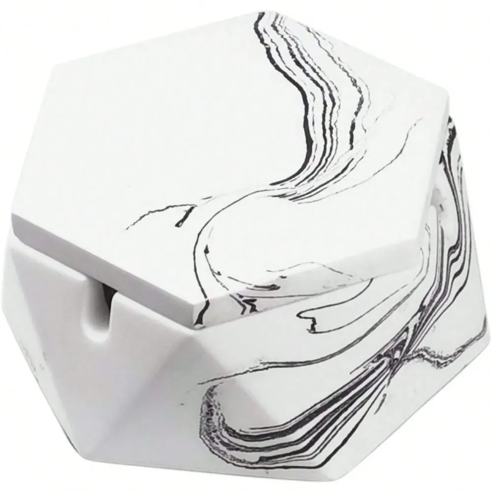 

Пепельница с крышкой из нержавеющей стали для сигарет, цементная пепельница, держатель для курения, для использования в помещении без дыма, для улицы ветрозащитная, Id