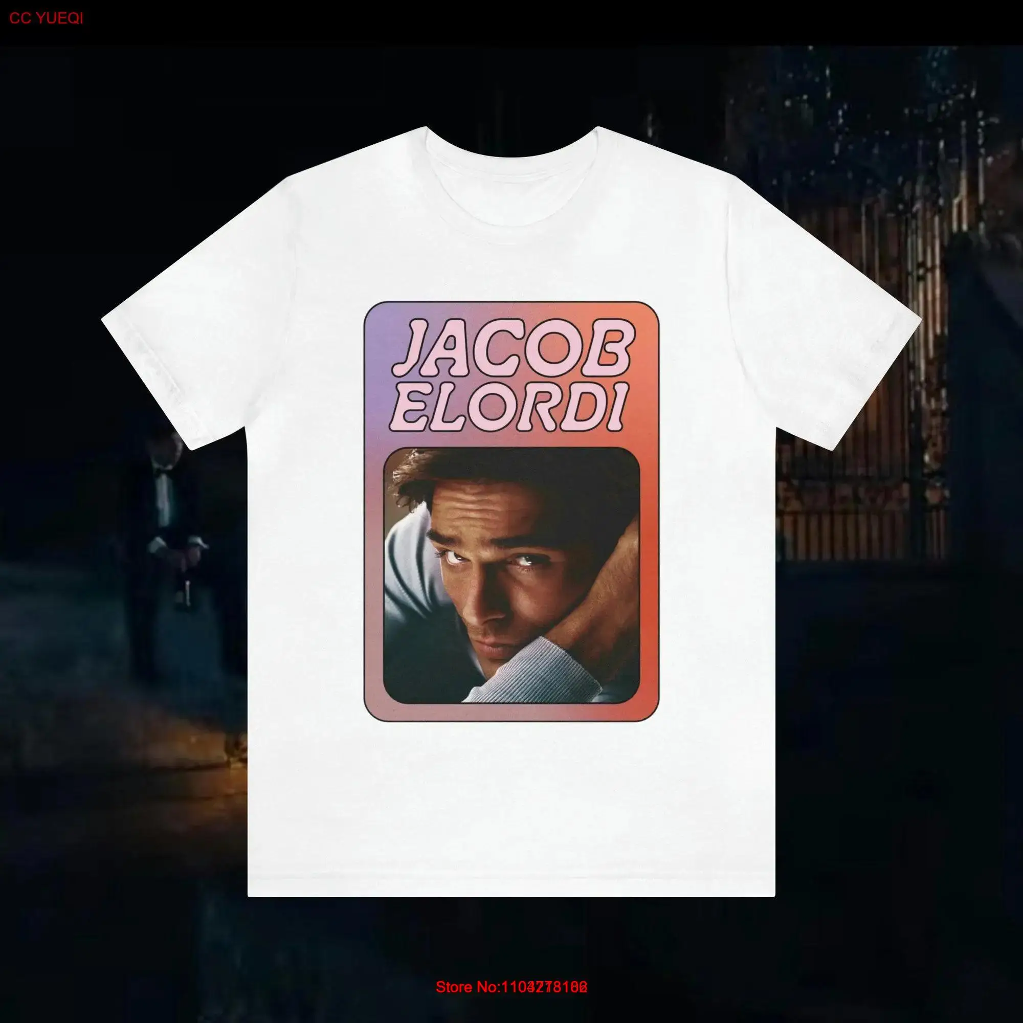 JACOB ELORDI TEE salt burn euphoria Priscilla Fan T Shirt Jersey  long or short sleeves