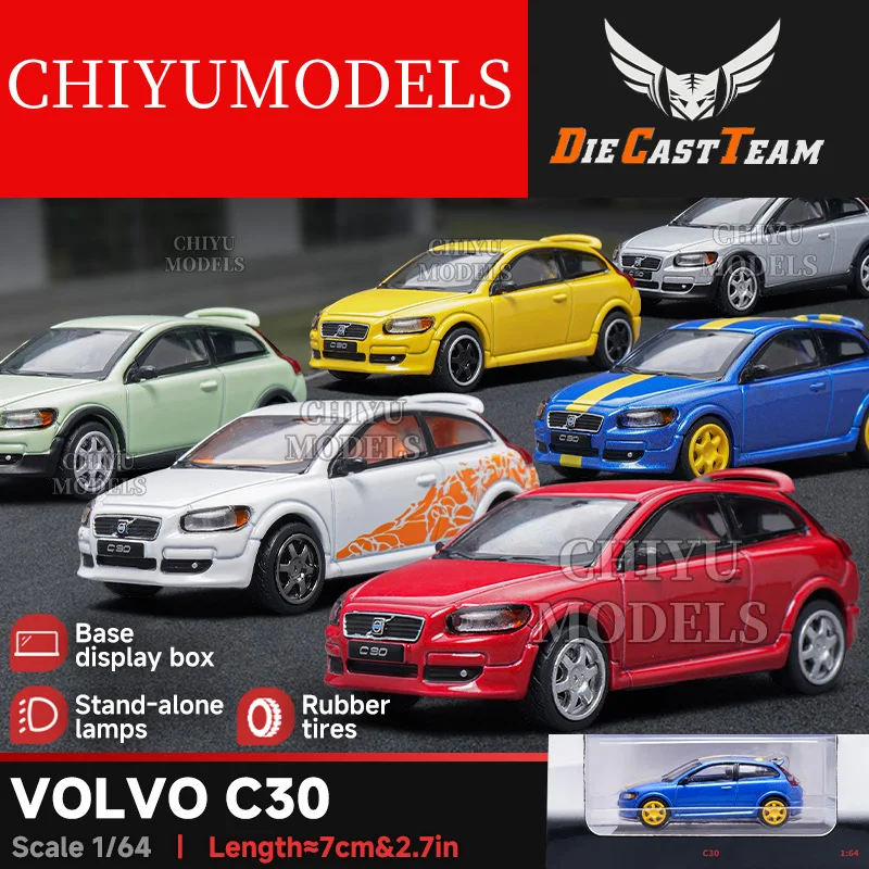 

DCT 1/64 C30 metal diecast cars collection models Diecast Toys For Boys