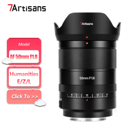 7artisans AF 50mm F1.8 Full Frame Large Aperture Autofocus Camera Lens for Portrait Photography with Sony E Nikon Z L-mount
