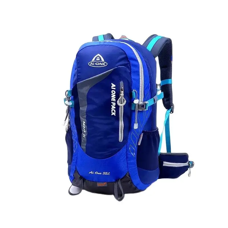 

38L Ultralight Hiking Camping Backpack Raincover Tourist Rucksack Climbing Bag Athletes Flatpack Tramping Pack Mountain Backpack