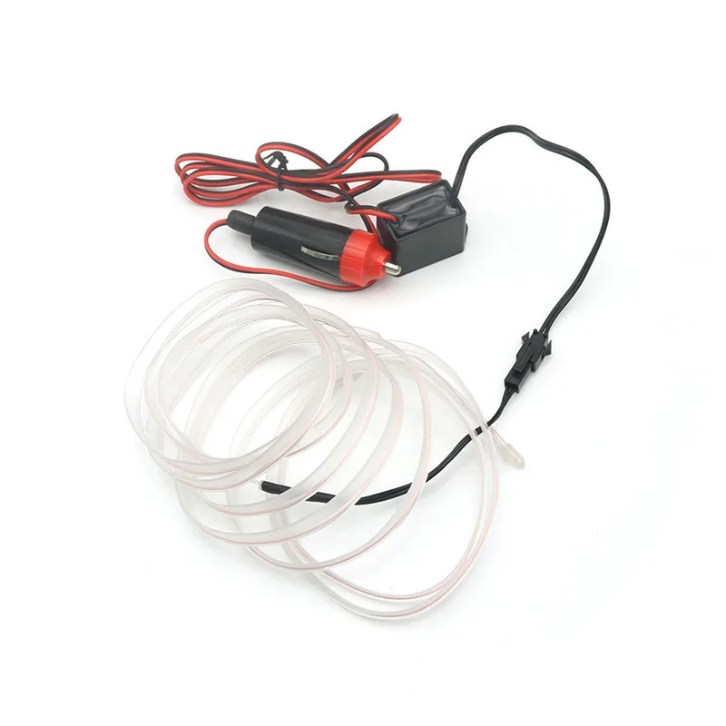 2m For VW Golf 5 6 7 Jetta MK5 CC Tiguan Passat B6 B7 Car Interior Lighting DIY Neon Light EL Wire Rope Tube Ambient LED Strip