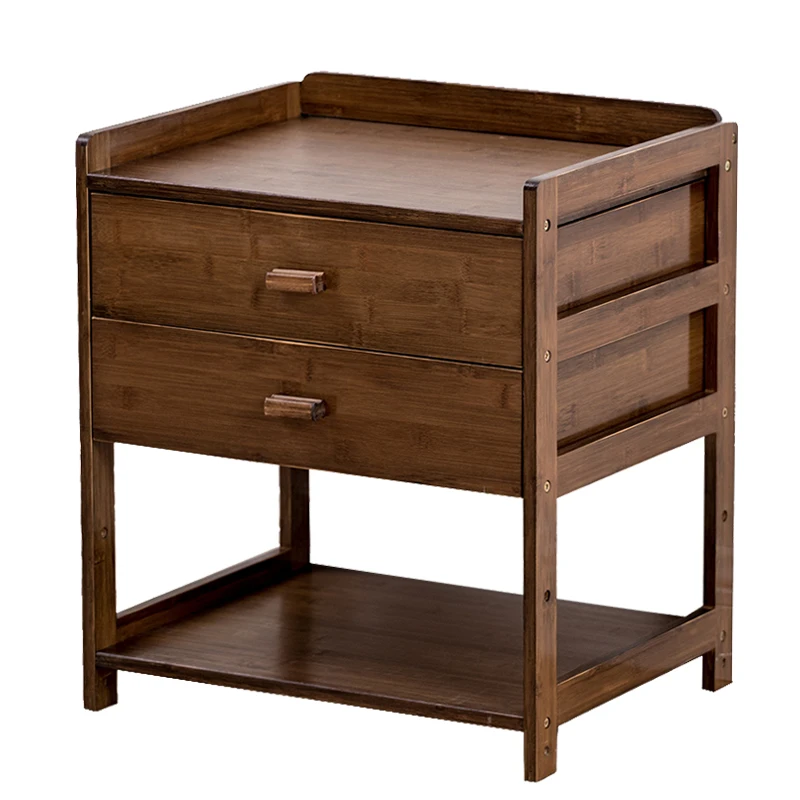 

Mobile small coffee table tea table side cabinet tea cabinet low table solid wood living room household tea set rack sto