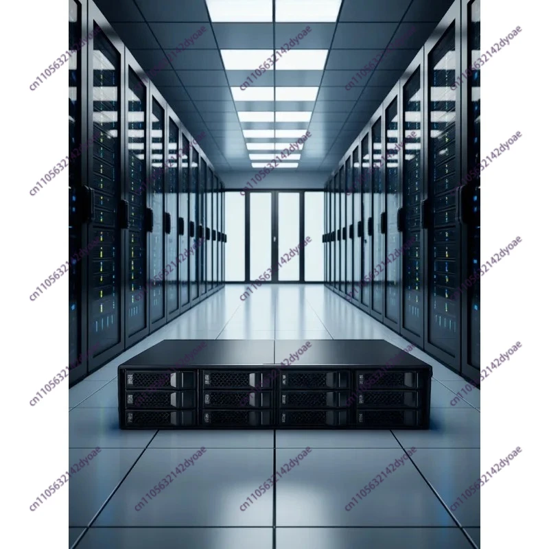 

12-bay hard disk expansion enclosure External NAS storage device 12Gbps high-speed backplane Supports multi-chassis cascade