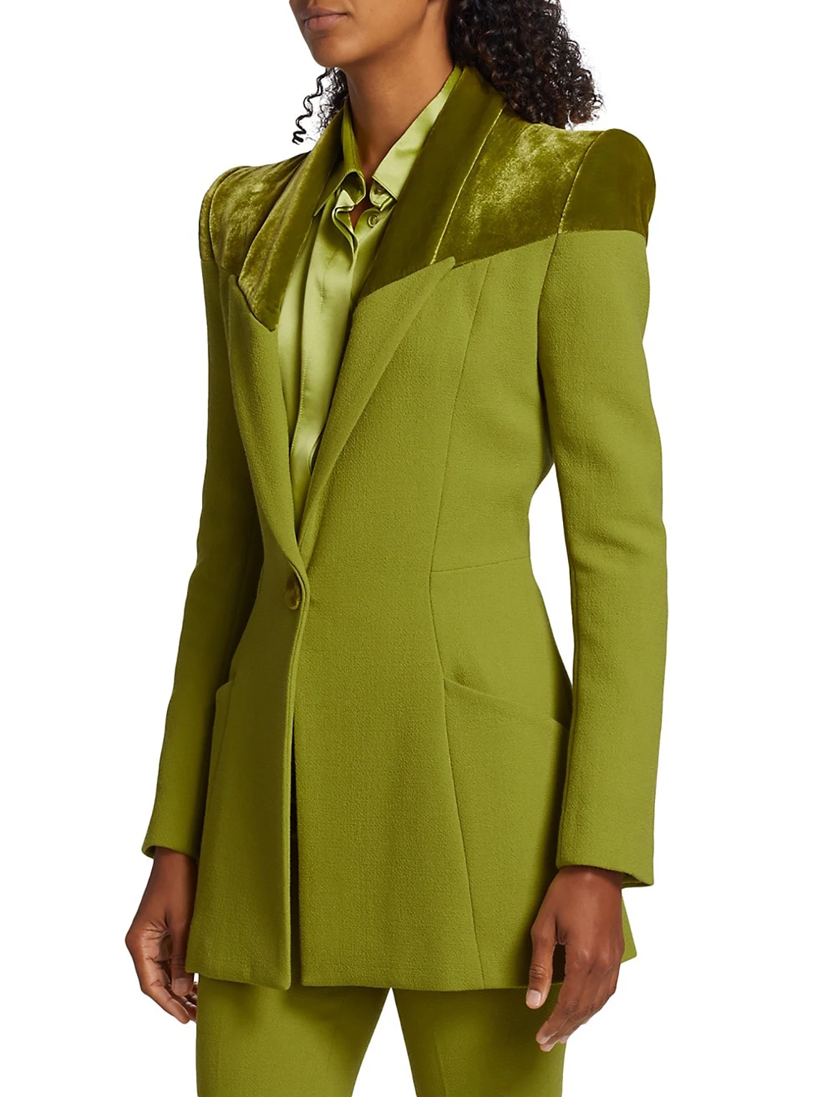 Lente Mode Kleuraanpassing Vrouwen Broek Past Voor Bruiloft Moeder Van De Bruid Pak Avond Party Blazer Gast Wear 2 stukken