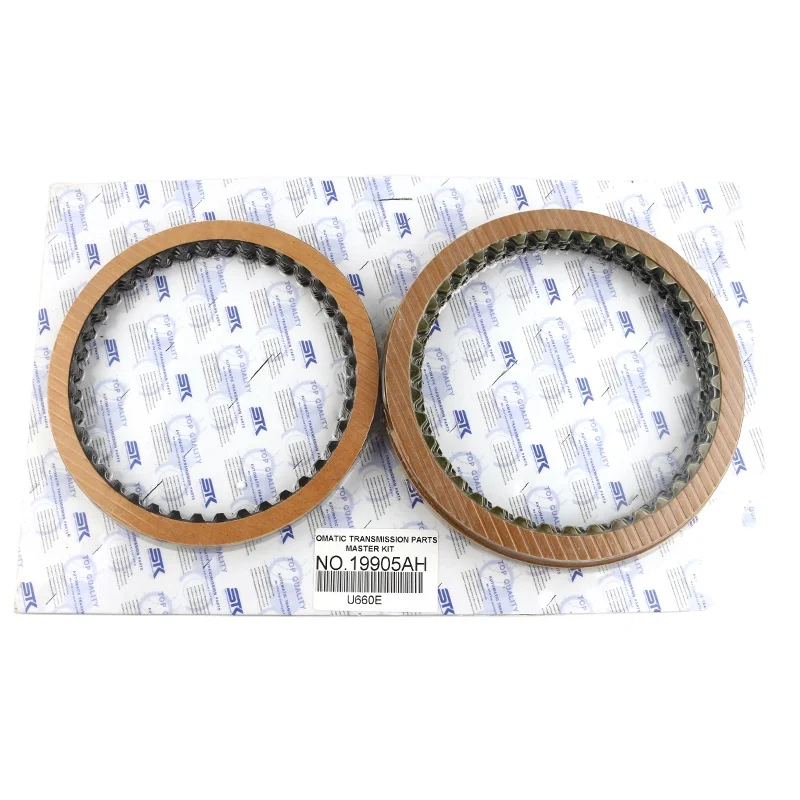 Kit de Placas de Fricción para Transmisión Automática U660E, Juego de Discos de Fricción de Repuesto, Piezas de Repuesto para Modelos Toyota