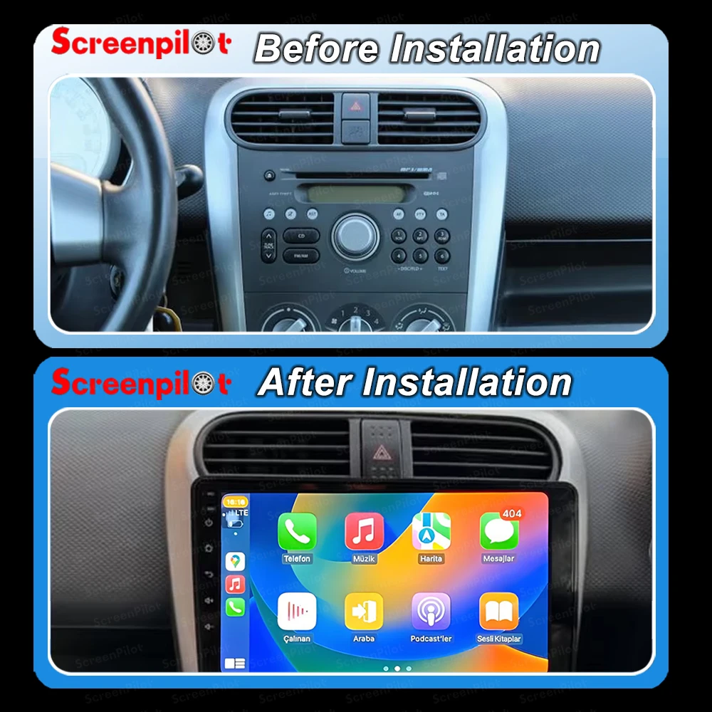 Android 16For SUZUKI Splash Ritz OPEL Agila 2008 - 2014 Car Radio Navigation Autoradio Viedo Player GPS Head Unit Multimedia 5G