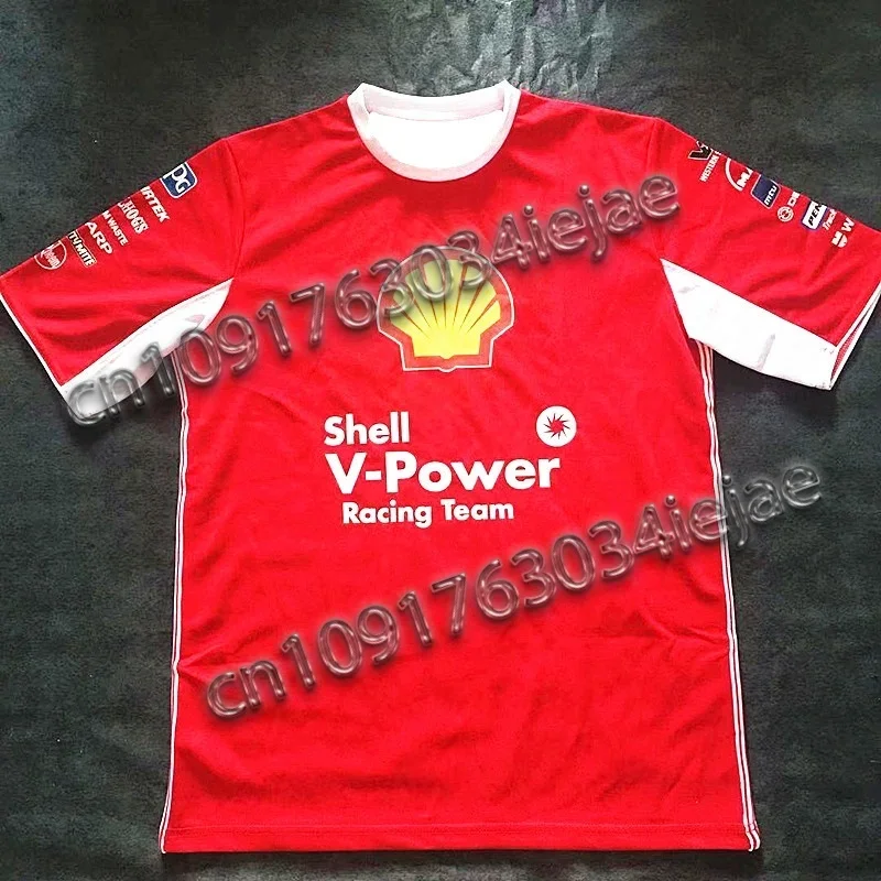 

Motorsport Jersey Racing Team Shirt Scuderia F1 HP 2025 Men Women Clothes Breathable Quick-Drying Oversized Sports Casual Tops