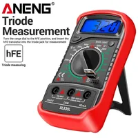 ANENG XL830L Handheld Portable AC/DC Ammeter Voltmeter Ohm Voltage Tester Meter Digital Multimeter LCD Backlight Multimetr Tools