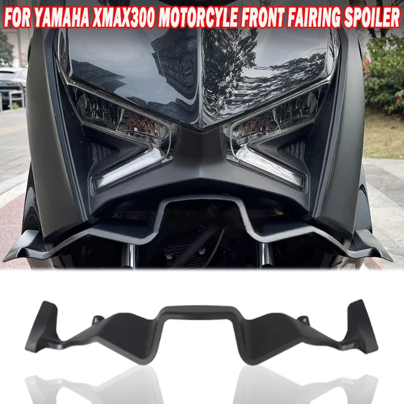 

Motorcycle Accessories Front spoiler for downforce front spoiler For Yamaha XMAX 300 X-MAX 300 2023-2026 2025 Lower lip plate ﻿