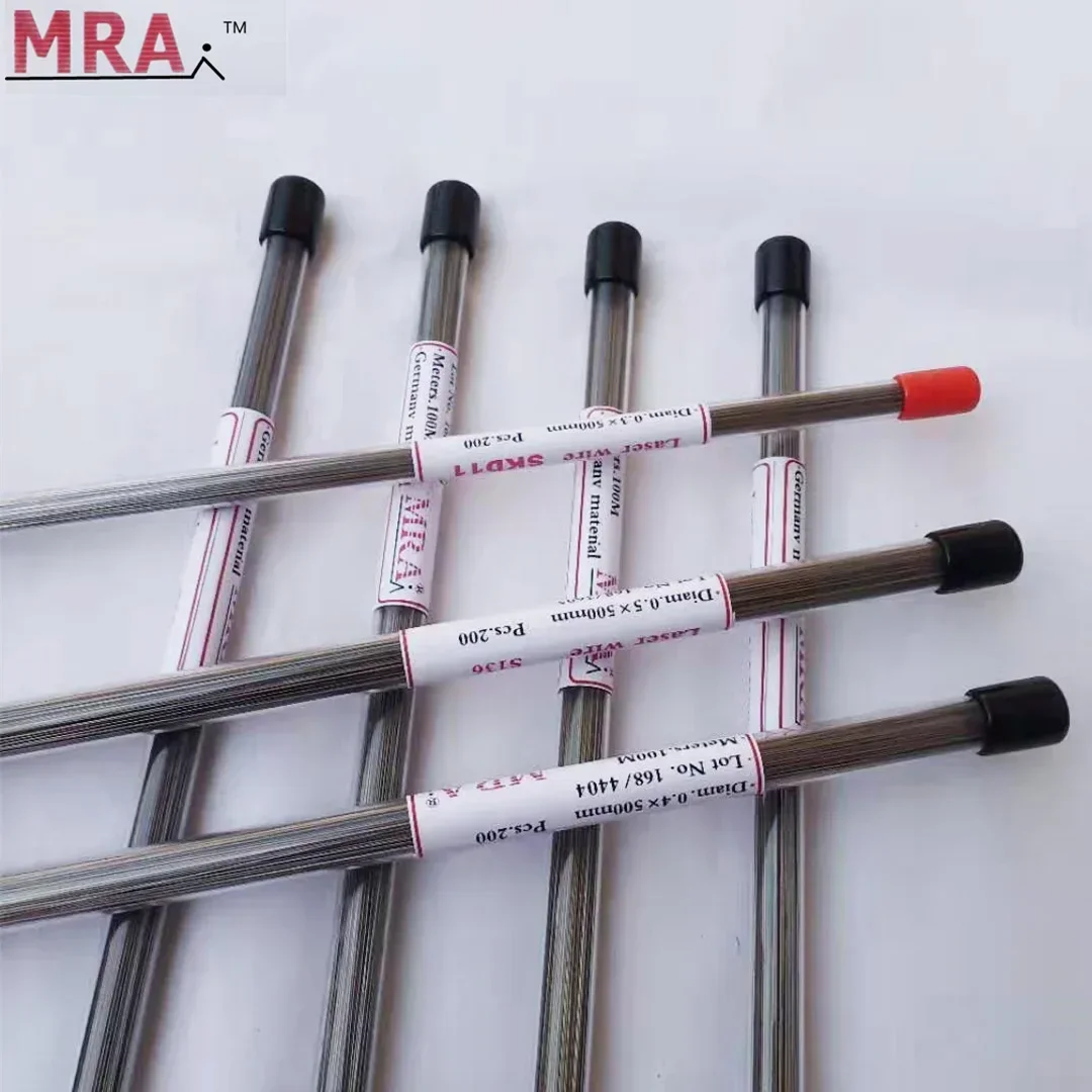 200pcs MAR Mold Repair Welding Wire Rods 738 SKD11 SKD61 H13 P20 718 S136 USC Argon Arc Laser Welding for Dia Tooling Repair