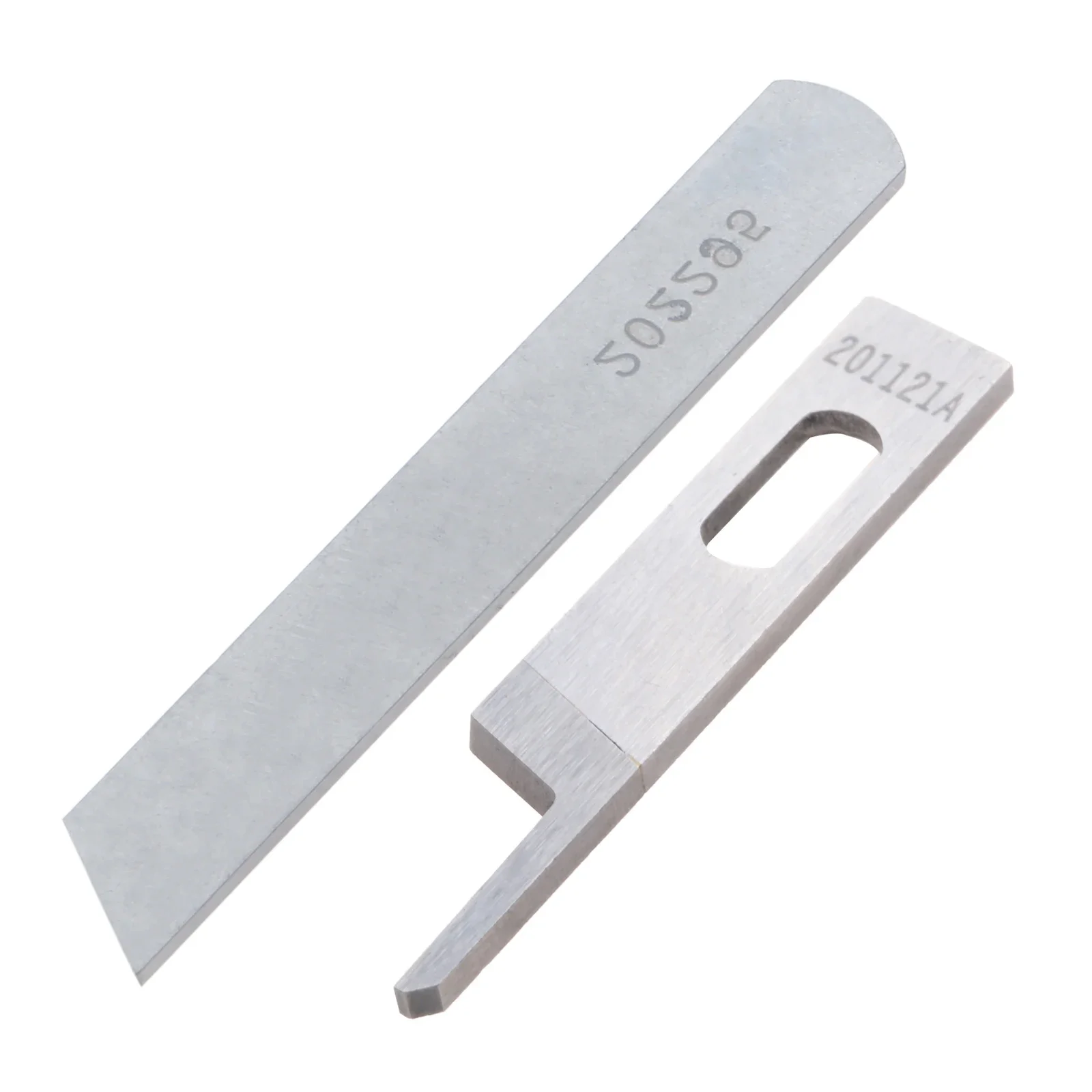 Upper & Lower Knife 201121A / 202295 Blade fit for Juki MO-6800 Pegasus Overlock Sewing Machine 700-3,700-4 Siruba 737,747,757