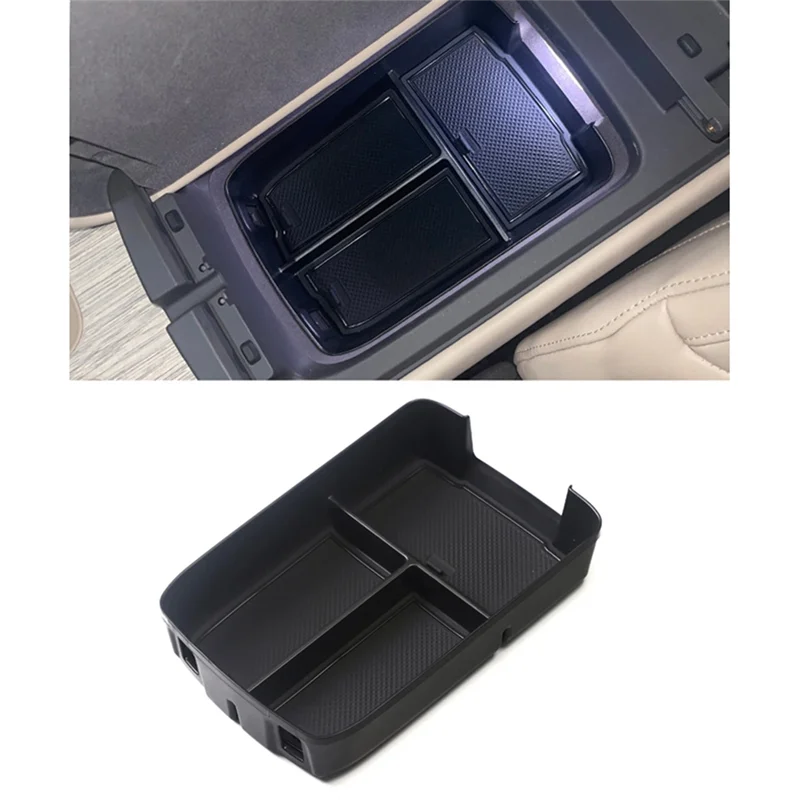 

A040-Car Central Armrest Storage Box For NIO ET7 2022 Center Console Tray Organizer Accessories Tidying