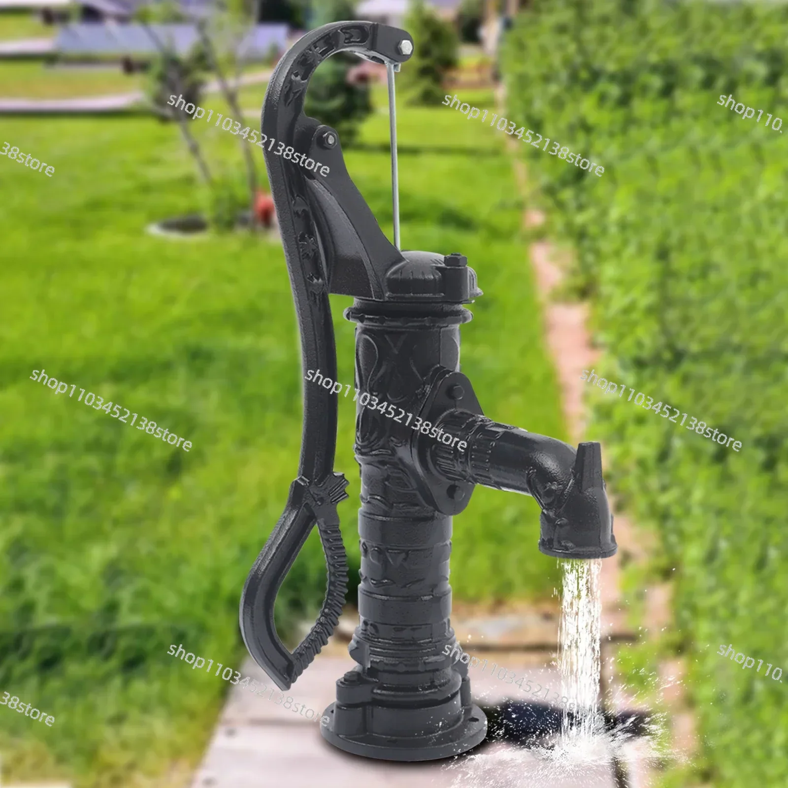 Hand Pump Durable Hand Well Pump for Gardens and Scenic Locations