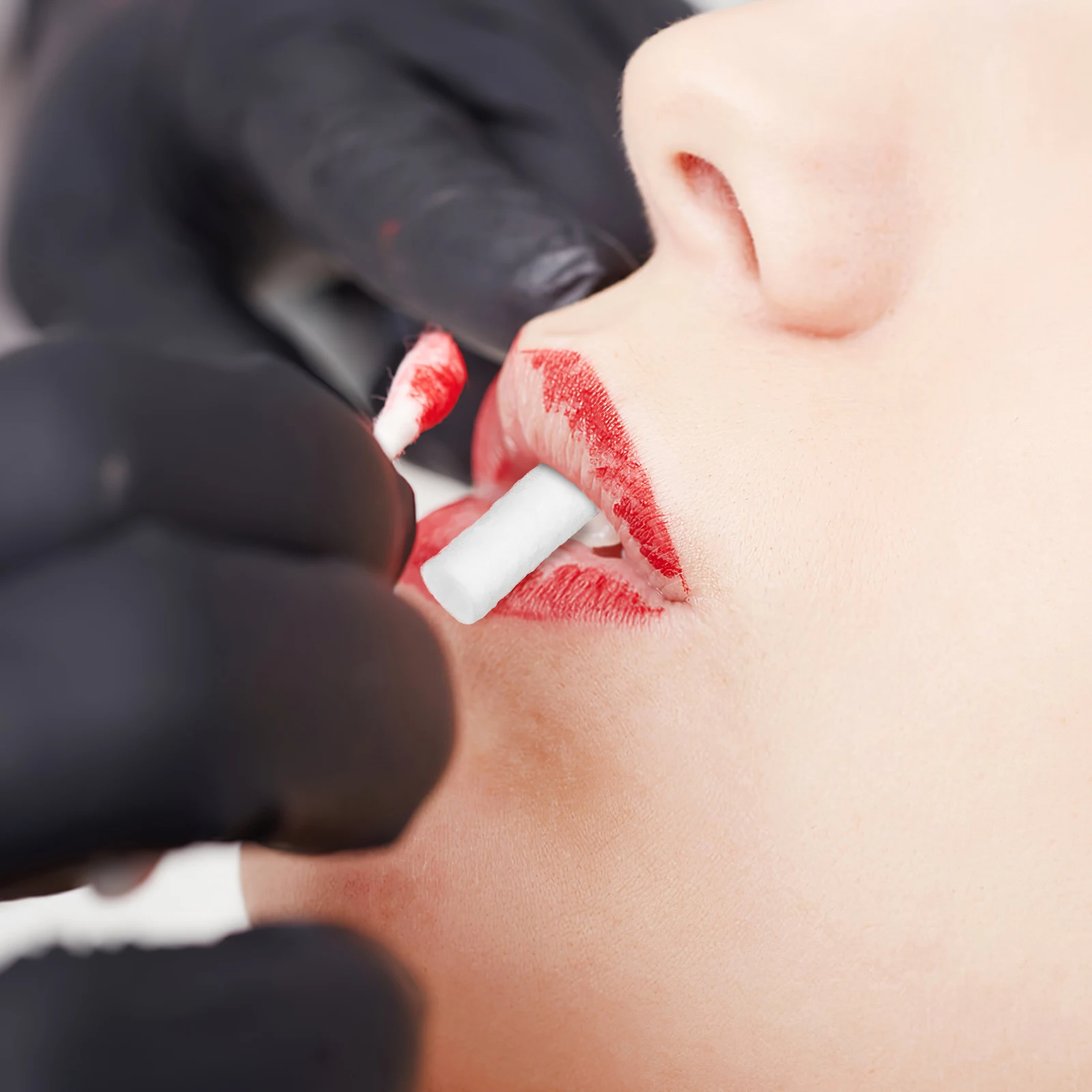 

1 коробка, стоматологические ватные рулоны для татуировок на рта, набор ватных рулетов с высокой впитывающей способностью для растяжки губ, удаления ушной серы, кровотечения