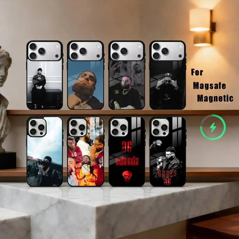 

Rapper H-HadesS 66S Phone Case For iPhone17,16,15,14,13,12,11 Plus,Pro Max Magnetic For Magsafe Wireless Charging