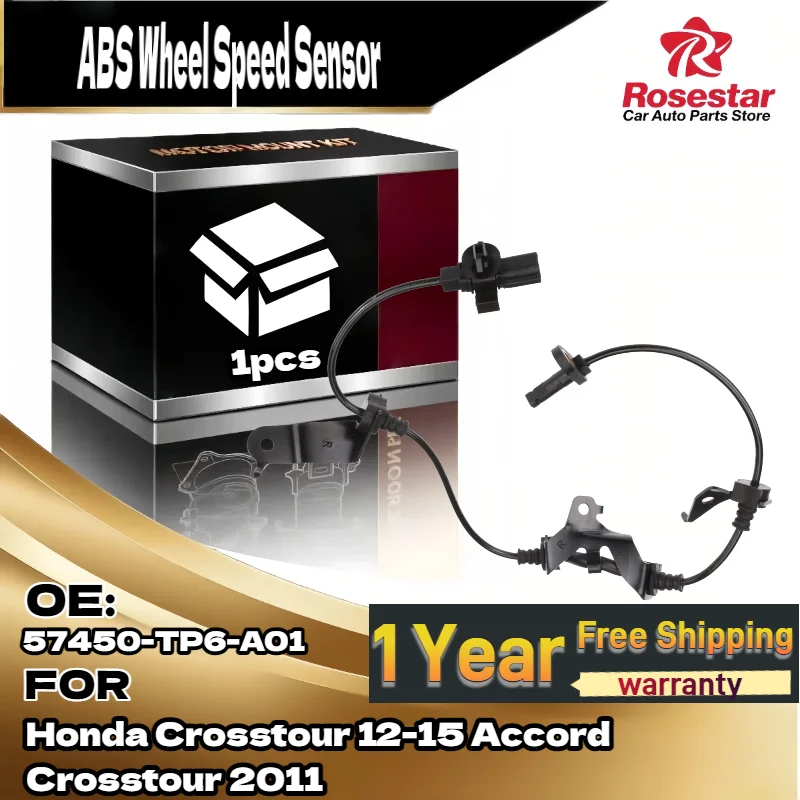 

OEM 57450-TP6-A01 ABS Wheel Speed Sensor for Honda Crosstour Front Right Side 2012-2015