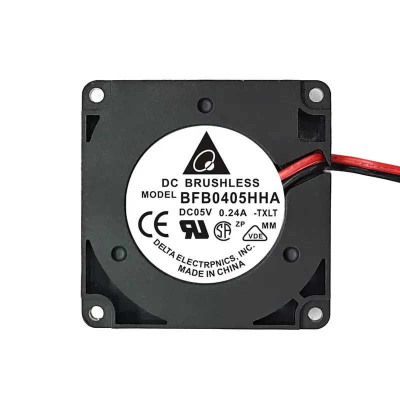 for Delta BFB0405HHA 4010 5V 0.24A 4CM Double Ball Bearing Centrifugal Turbo Mute USB Cooling Fan