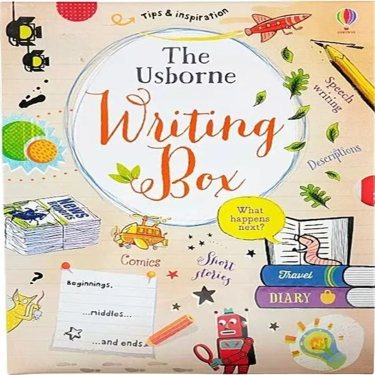 usborne-writing-box-ensemble-de-livres-d'ecriture-creative-illustres-pour-enfants-edition-en-boite-original-en-anglais