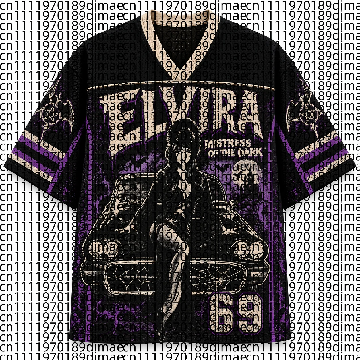 2026 Retro Elements Street Fashion Jersey Men Women Daily Dressing Cool T-shirt Autumn Winter Large Loose T-shirt Kids Shirt Top
