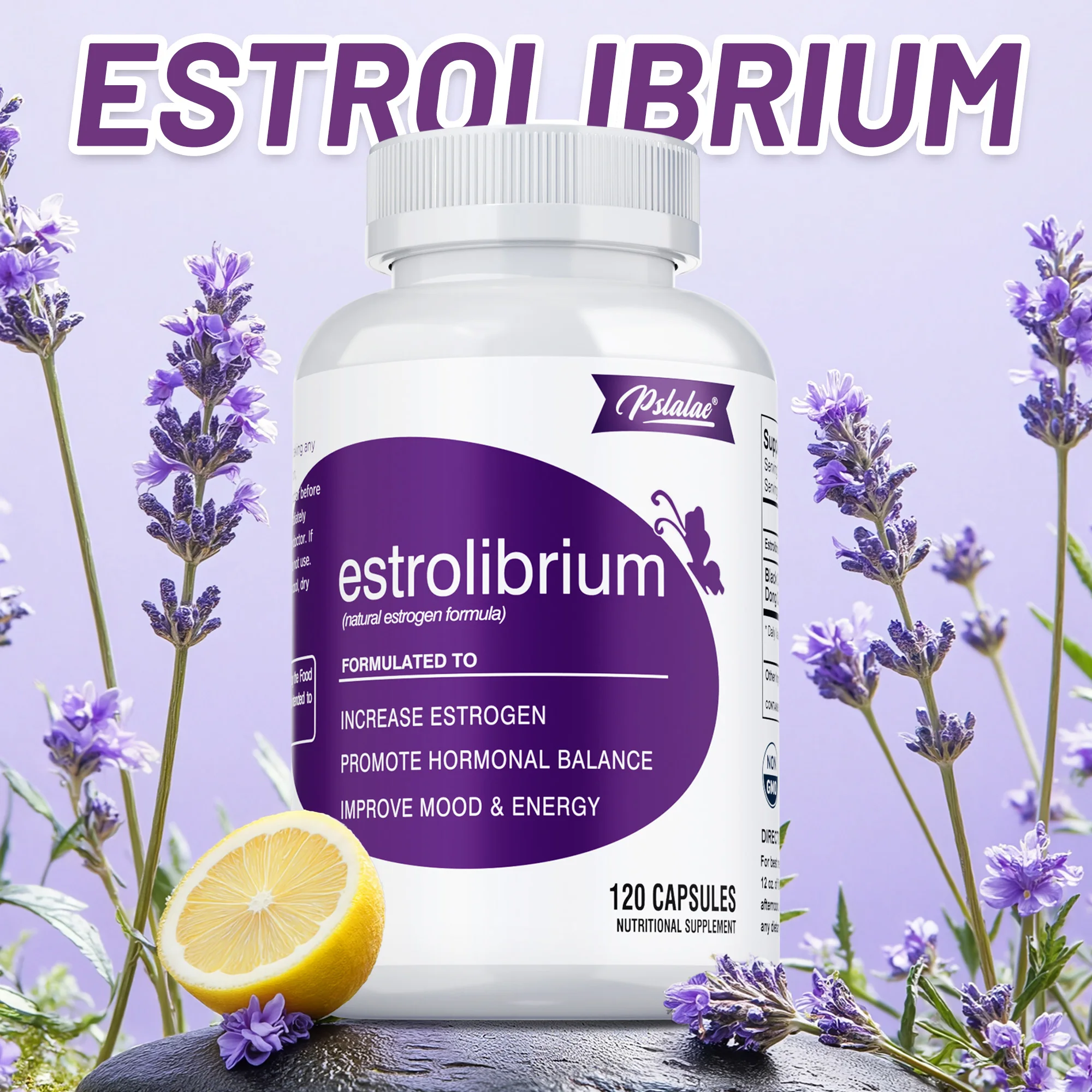 

Female Hormone Balancing Capsules - Menstrual Support Supplement, Improve Mood, Increases Hormone Levels, Boosts Energy