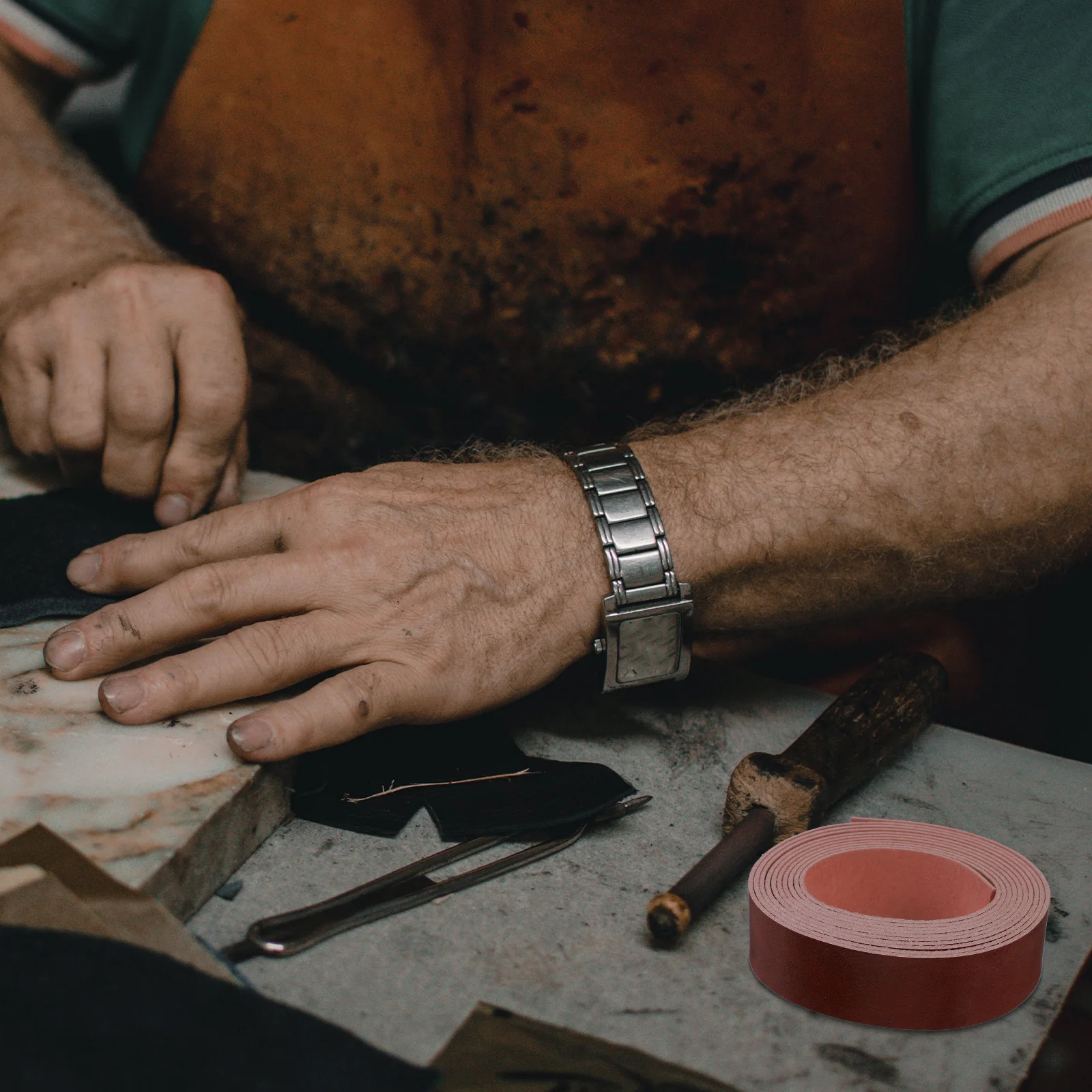 

Strap for Crafts PU Art Material High Simulation Easy to Use DIY Bag Making Accessories Various Occasions