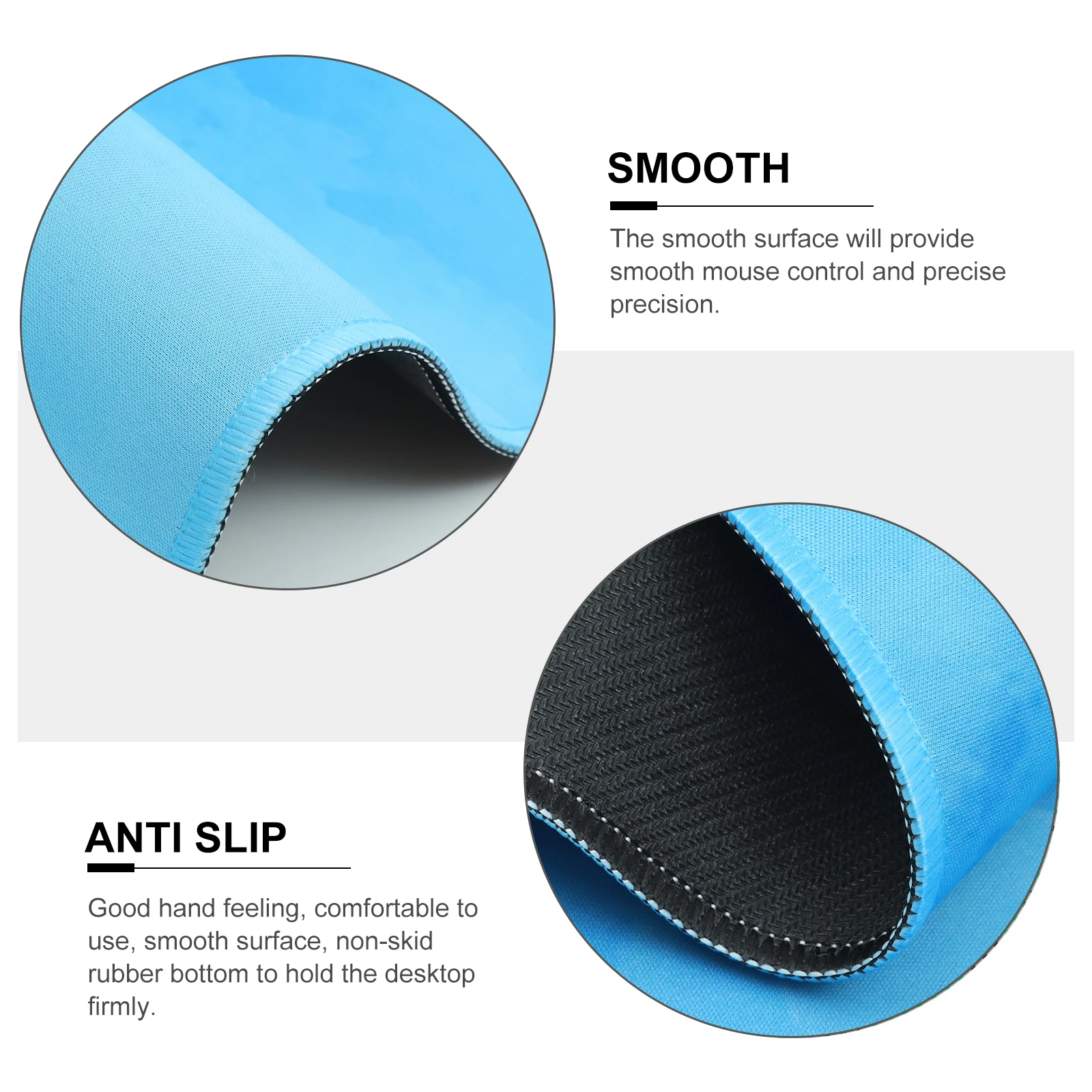 

Non-slip Mouse Pad Computer Desk Keyboard Mat Table for Office Large Home Cloth Desktop