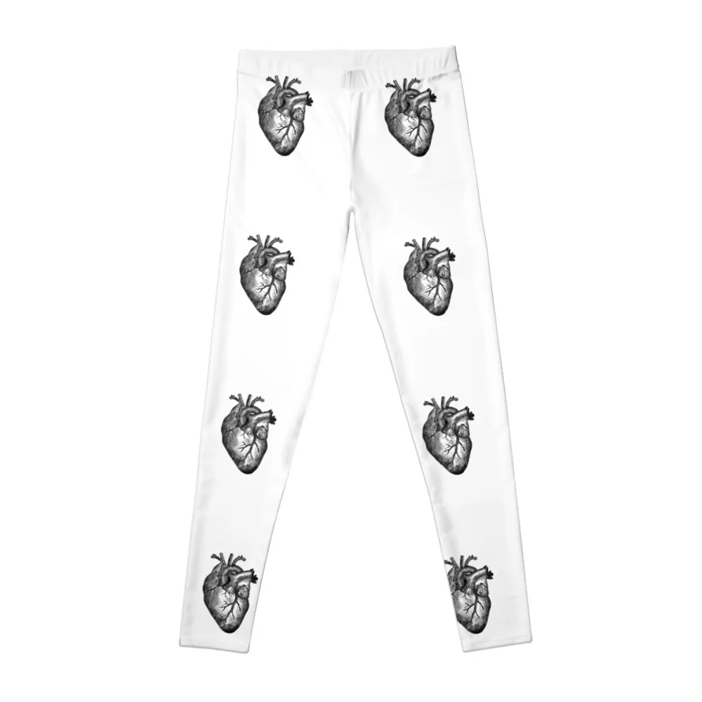 

Vintage Heart Anatomy Leggings gym wear joggers for Training pants Womens Leggings