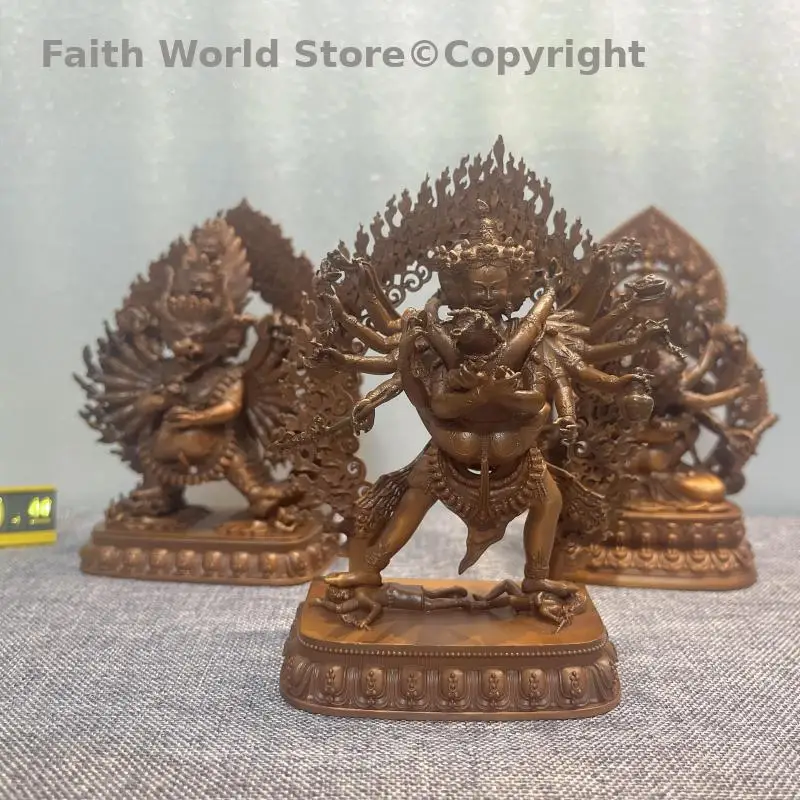 Kalacakravajrahigh kalachakra Guhyasamaja Yamantaka 5A + статуя Будды высокого качества буддийский алтар ДОМАШНЯЯ семейная храма поклонение