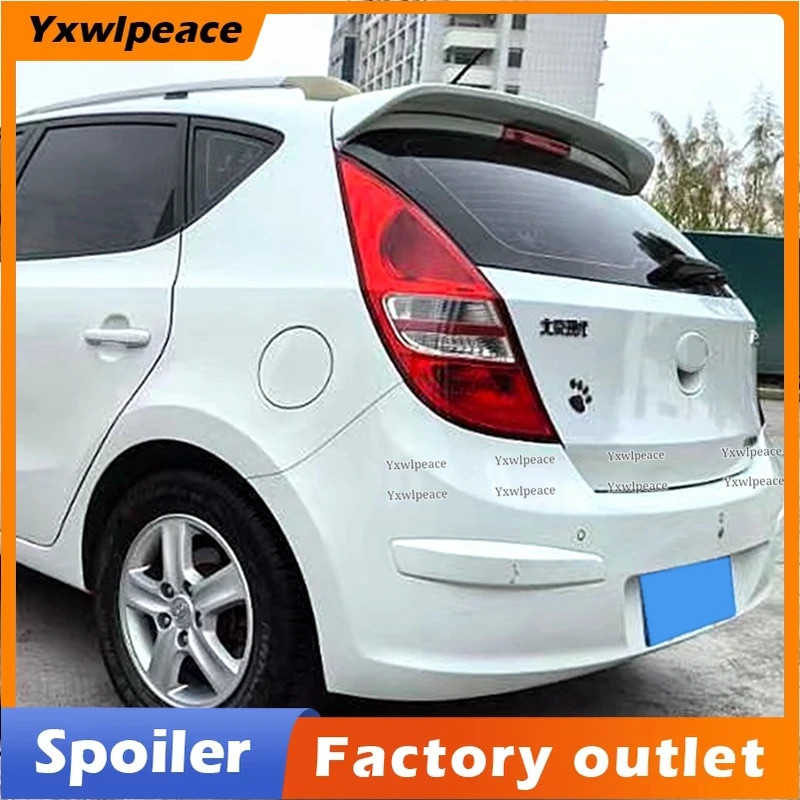 

For Hyundai i30 2008 2009 2010 2011 2012 2013 High Quality ABS Material Car Tail Wing Unpainted Color Rear Roof Spoiler