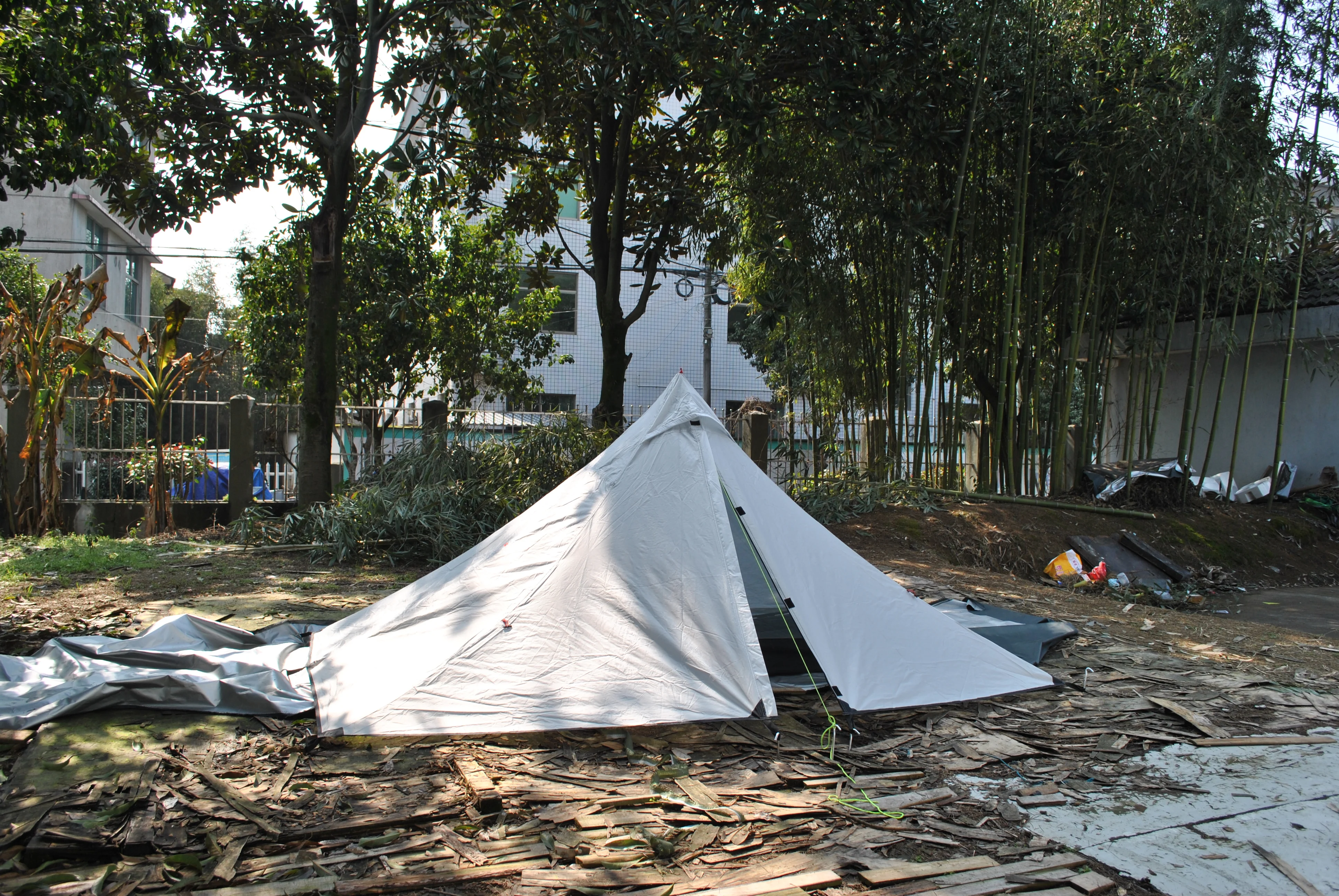 Tenda impermeabile ultraleggera per 1 persona, tenda da campeggio a doppio strato, alta qualità