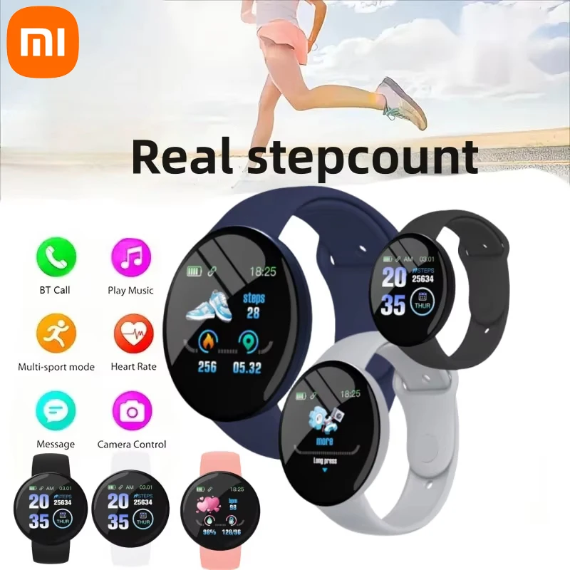 Xiaomi Multifunctional Smart Watch Men Women Bluetooth Connected Phone Music Fitness Sports Bracelet Sleep Monitor Smartwatch