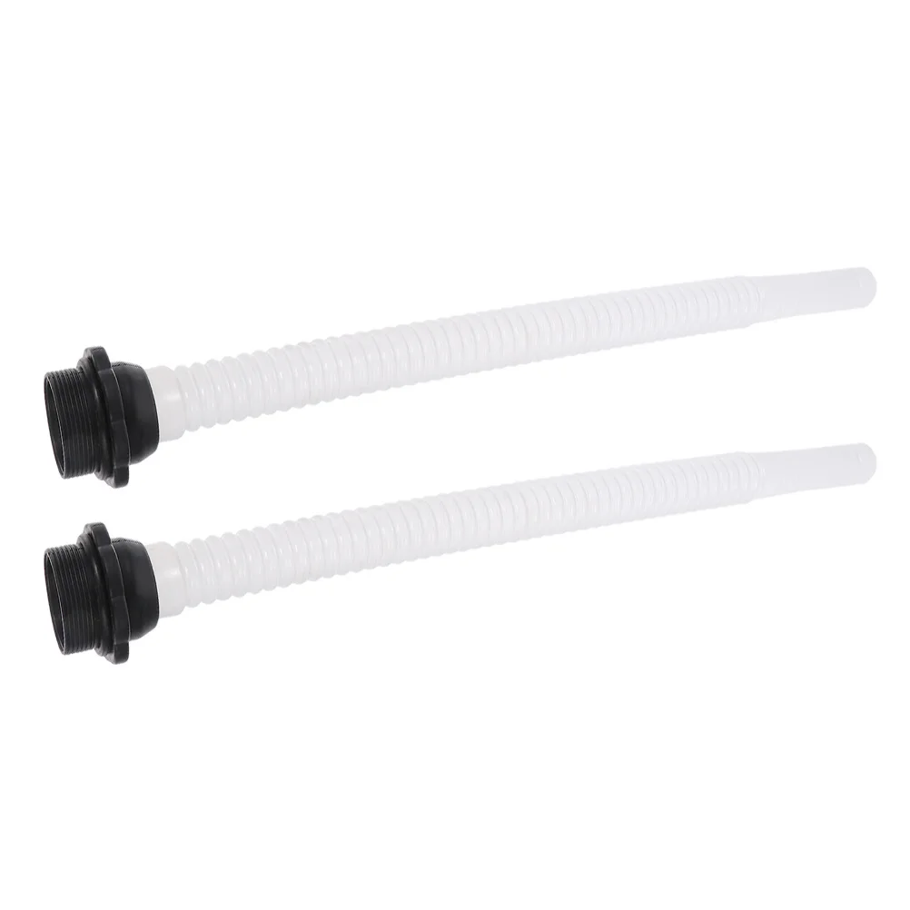 

2Pcs Plastic Oil Hose for Fuel Cans Transfer Car Fuel Line Auto Maintenance Replacement Gas Oil Hose Car Part