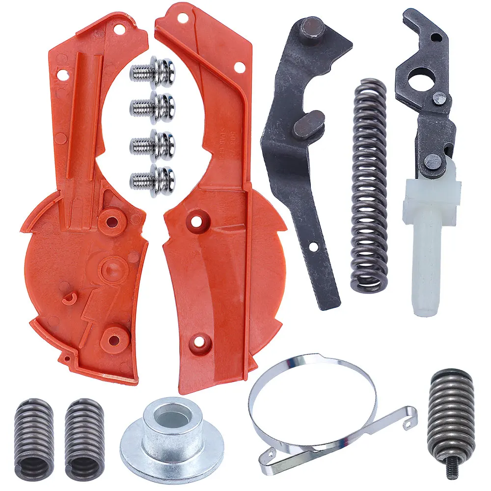 Husqvarna 362 365 371 372ガーデニングツールおよび機器用のブレーキバンドavバッファーマウントスプリング修理キット