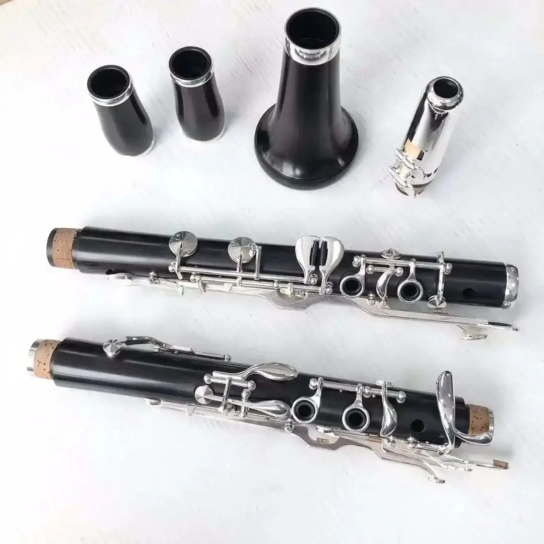 Custom Logo German System  20 Key  Clarinet Musical Instrument Ebony Bakelite Material Clarinete Profesional