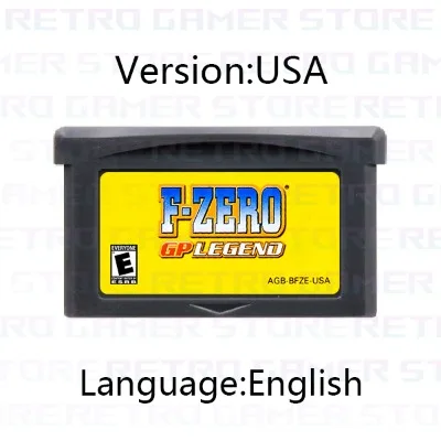 GBA Game Cartridge Metabee F-Zero Wolfenstein 3D Celeste Duke Max Payne Magical Quest für Videospielkonsole
