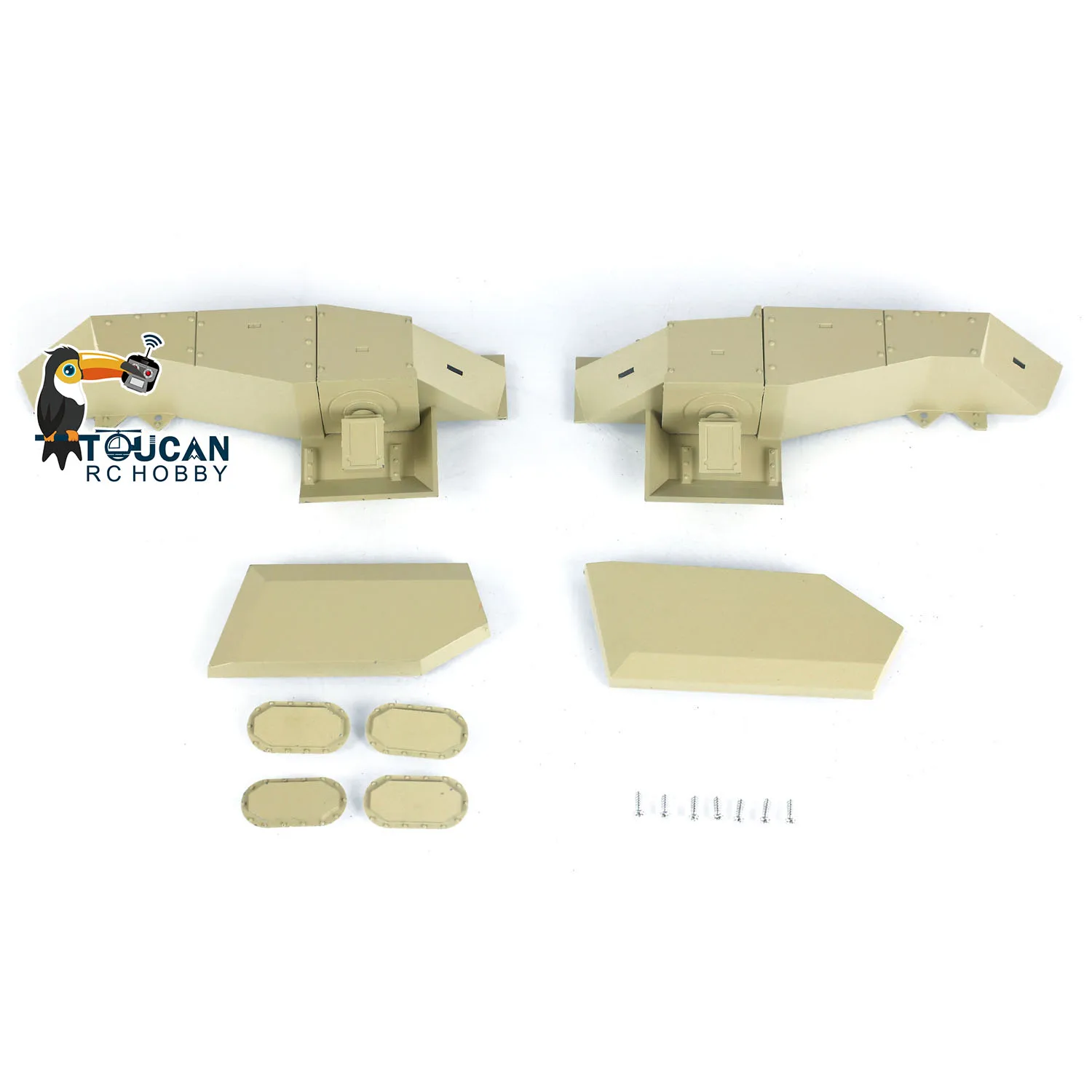 Acessórios novo kit de peças de reposição de metal para brinquedos escala 1/16 eua abrams m1a2 diy heng longo rc tanque modelo brinquedos ao ar livre meninos presentes