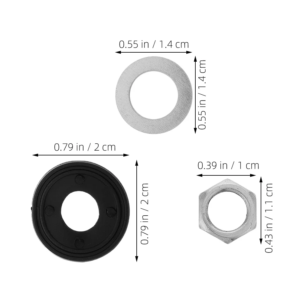 20 مجموعات كوارتز ساعة المكسرات غسالات الجوز غسالة مزيج DIY طقم تصليح ساعة صيانة استبدال طقم تصليح الأجهزة أجزاء #3